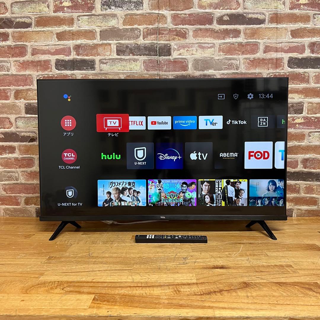 TCL 40V型 液晶テレビ Android TV 40S5200B 2022年