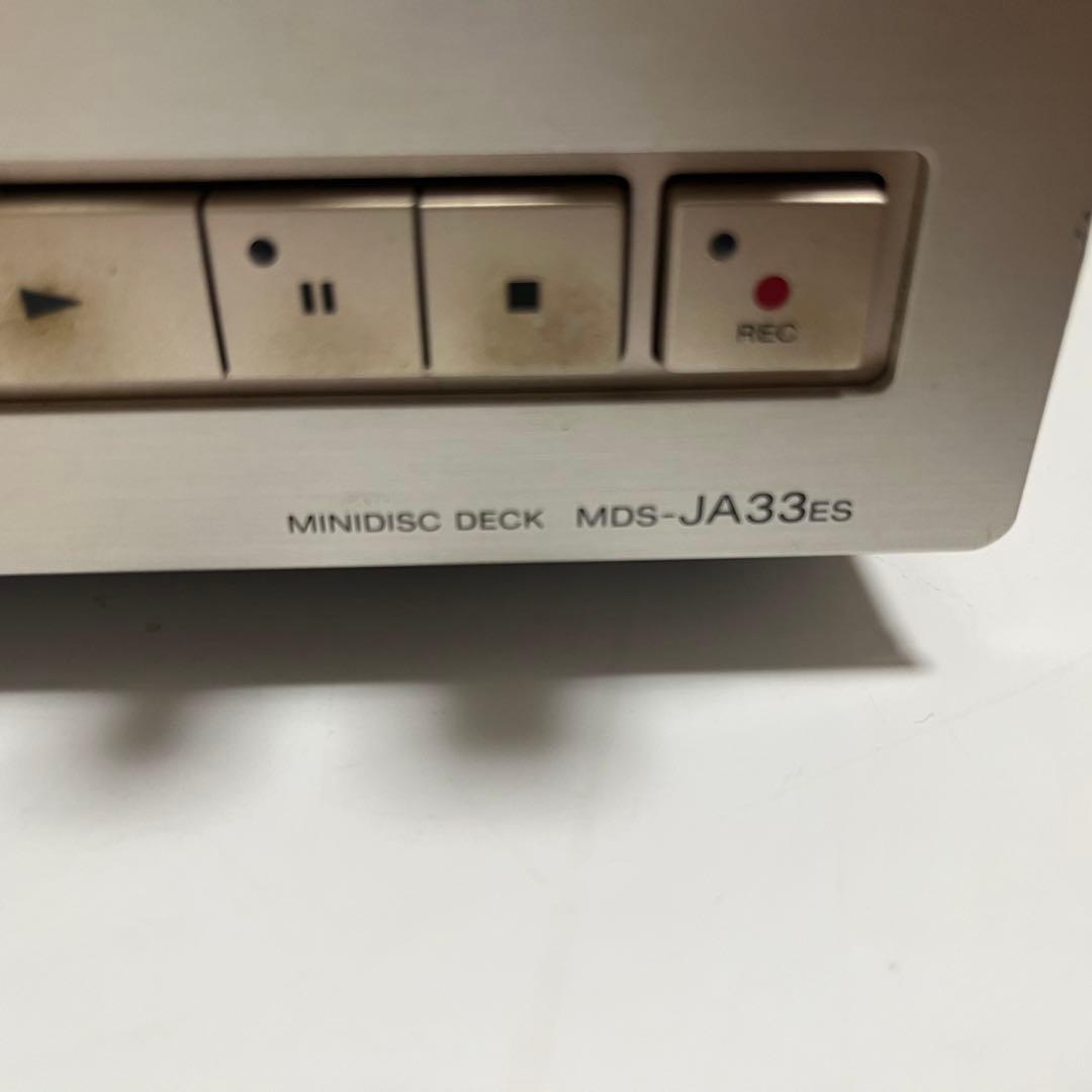 希少 SONY MDS-JA33ES MDデッキ レコーダー
