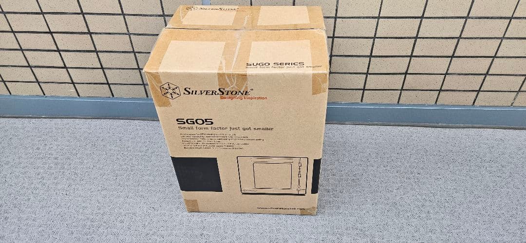 mini-ITXケース シルバーストーン 300w電源付き