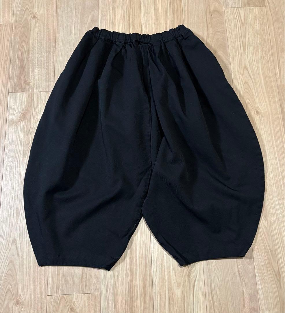 BLACKコムデギャルソン サルエルパンツ