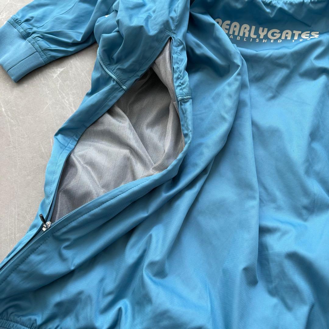 PEARLY GATES パーリーゲイツ　スニード　ナイロン　水色　ゴルフ　M