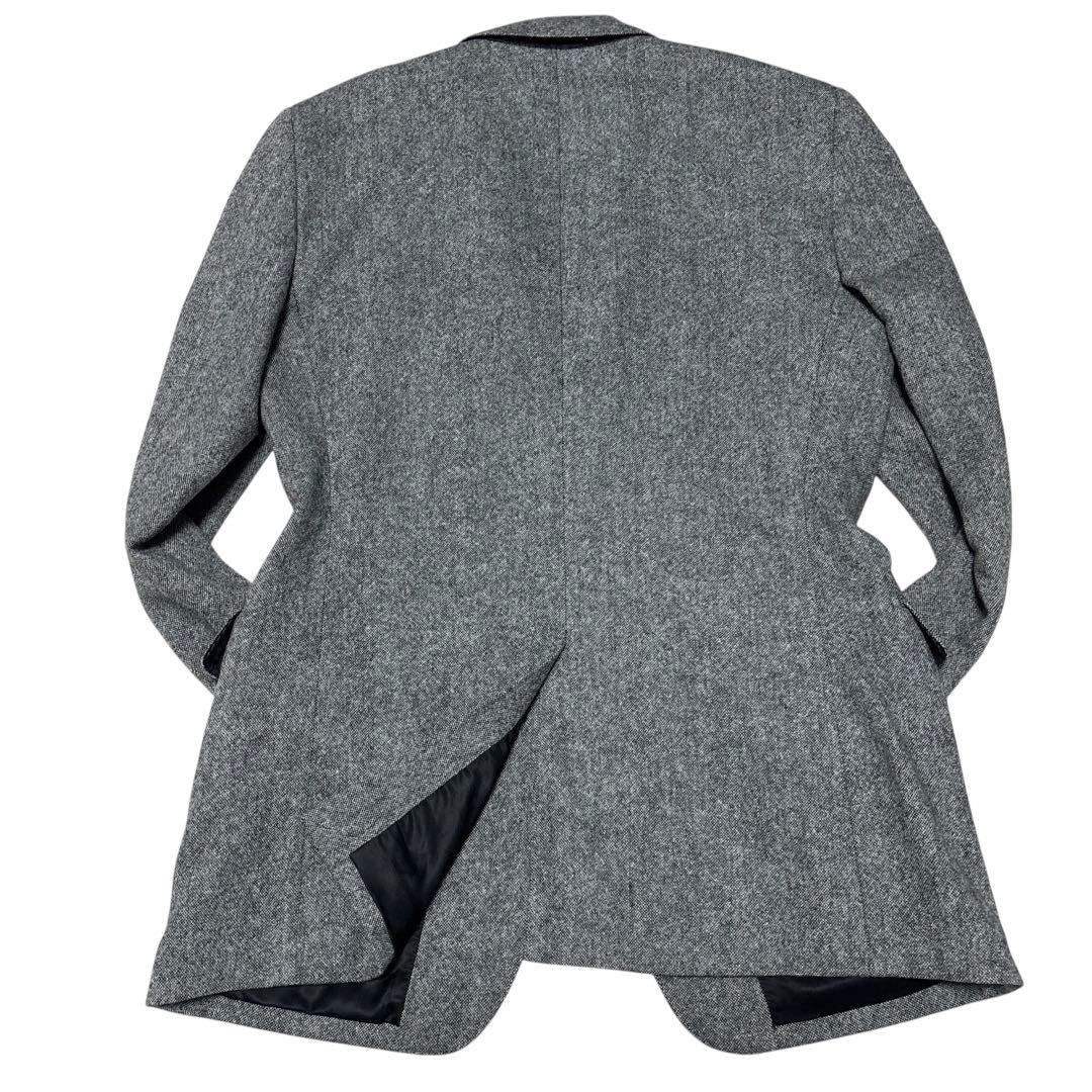 美品 AOKI アオキ ツイード風 3ピース スーツ セットアップ M グレー