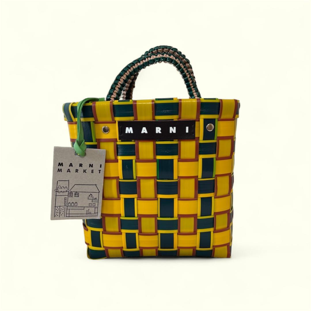 【お値下げしました！】MARNI マルニ カゴバッグ テープバスケット 保存袋付
