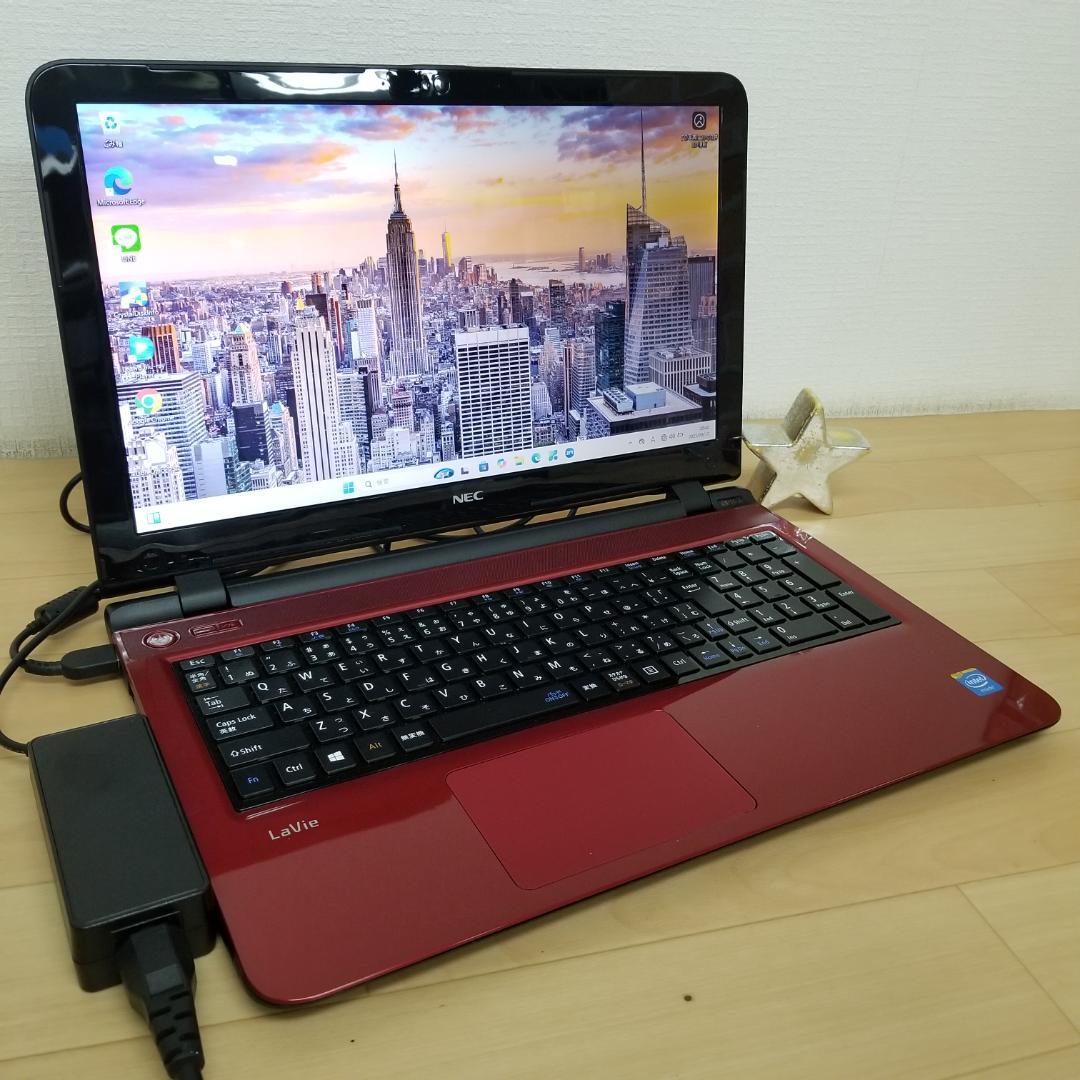 期間限定 新品SSD Win11 DVD再生可 ノートPC NEC (E1792