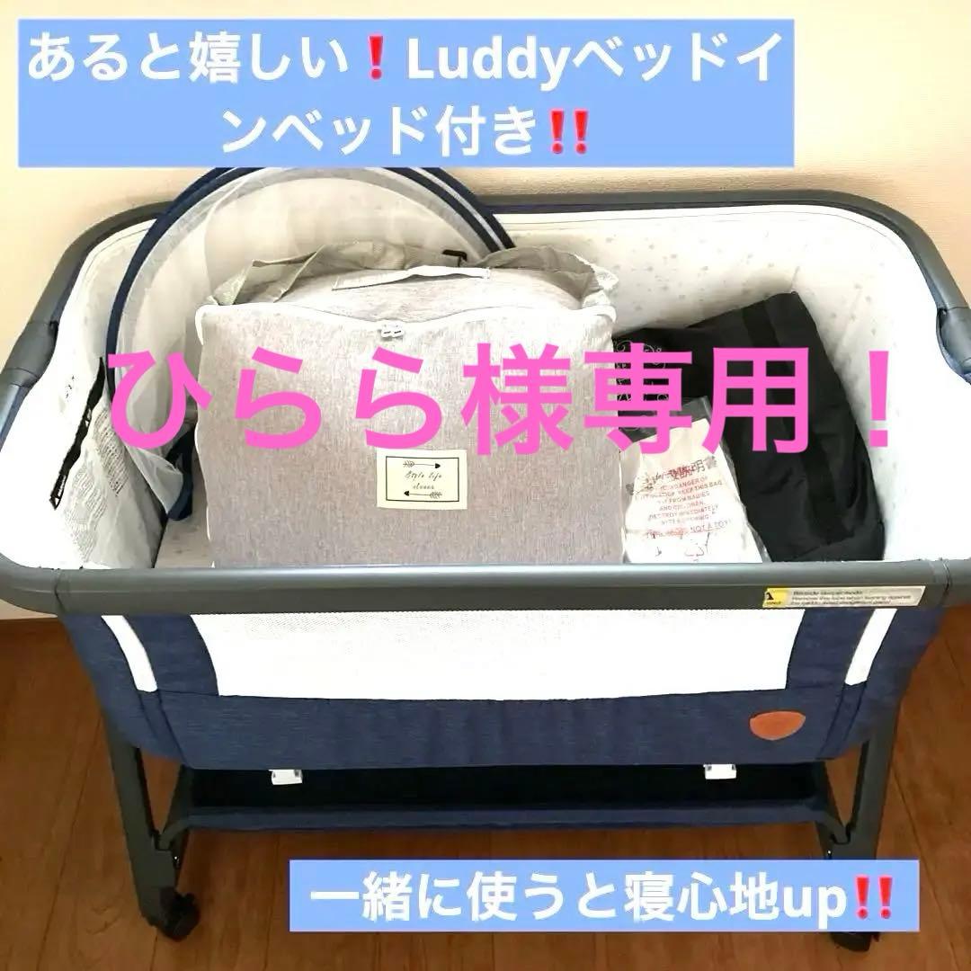 【お値打ち品！❤️】HZDMJ ベビーベッド＆Luddyベッドインベッドのセット♪