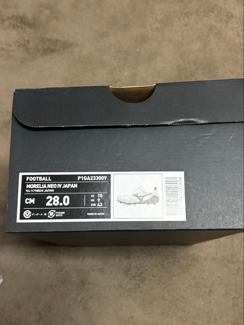 サッカースパイク　Morelia neo 4 Japan 28cm