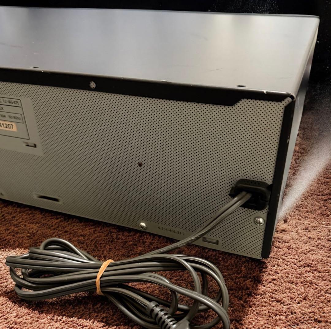 希少! SONY TC-WE475 ツインカセットデッキ 動作確認済み