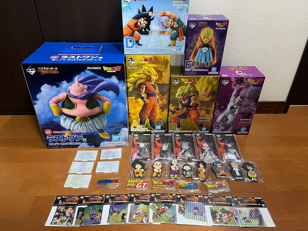 一番くじドラゴンボール フィギュアセット魔人ブウ　悟空　悟天　バビディ　コンプ