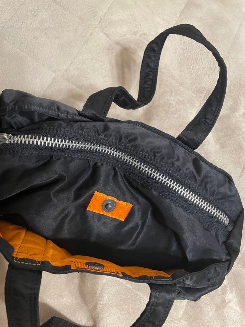PORTER タンカーブラック ドラムバッグS ミニボストンバッグ