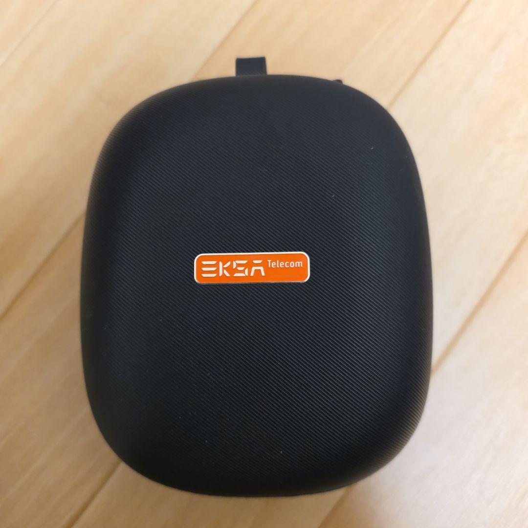 ワイヤレスイヤホン ブラック 耳掛け式