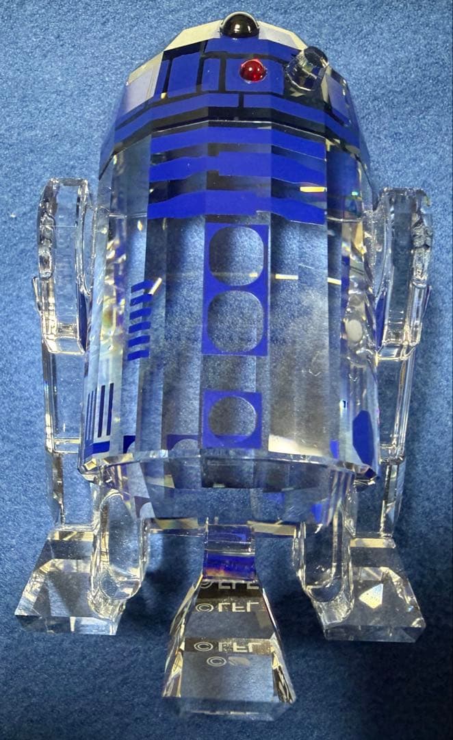 スワロフスキー R2D2クリスタル置物 (スターウォーズ)