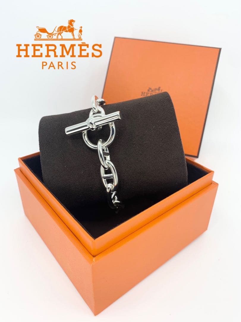 HERMES エルメス シェーヌダンクル GM 13 925 ブレスレット