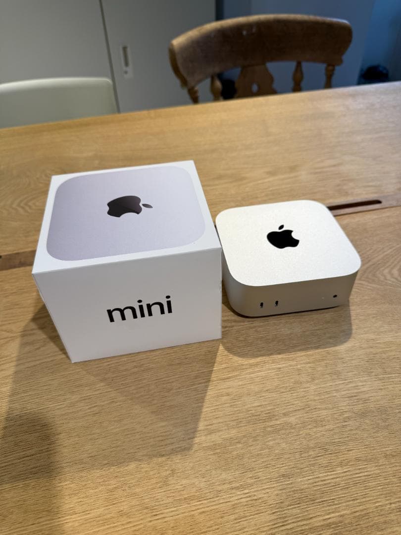 【ほぼ新品】Mac miniM4(2025)10コアCPU10コアGPU