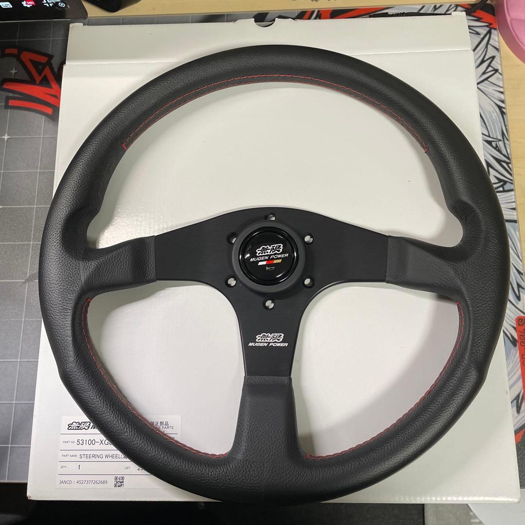 無限MUGEN ステアリング　350mm