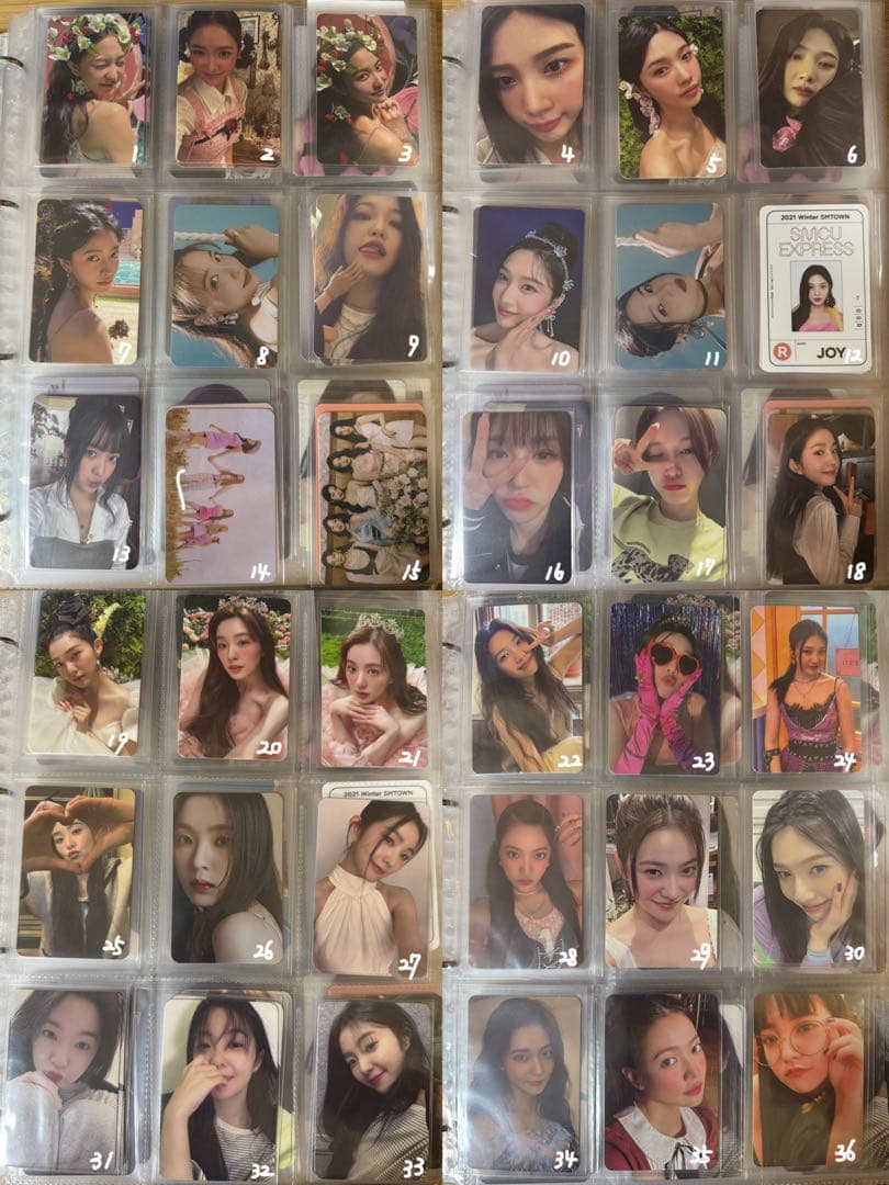 redvelvet レドベル トレカ