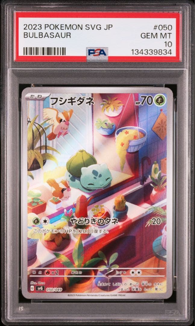 3連番 PSA10 フシギダネ AR ヒトカゲ AR ゼニガメ AR プロモ ④