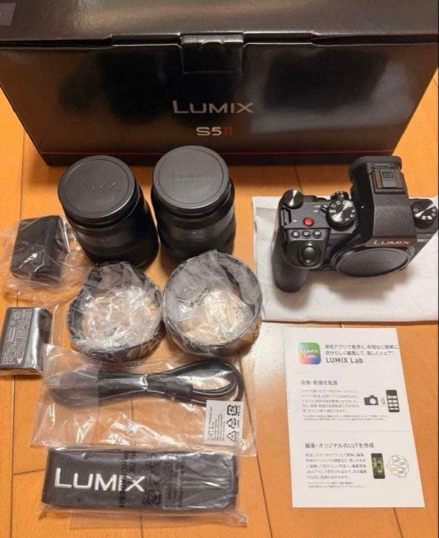 新品未使用　Panasonic LUMIX S5II DC-S5M2W