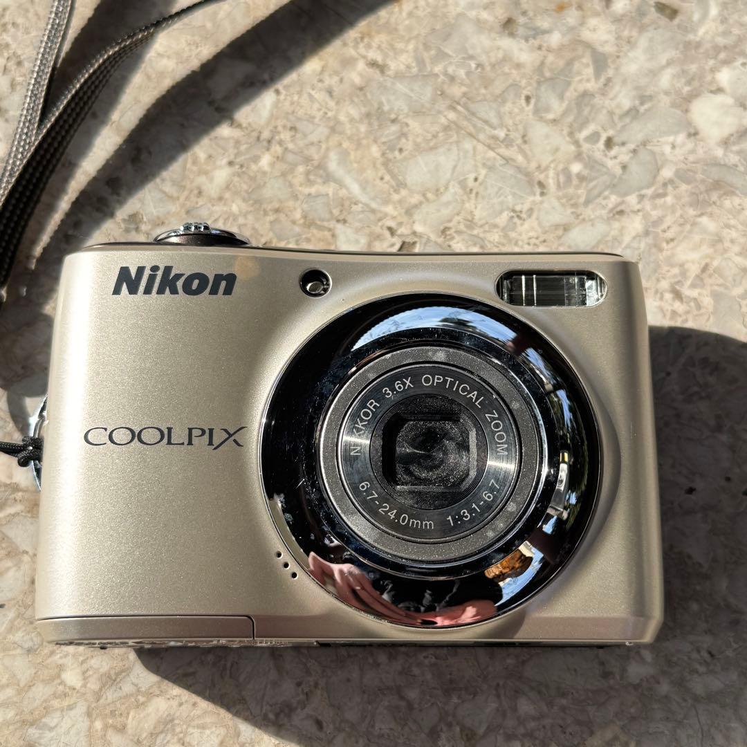 追加あり⭕️【動作確認済】Nikon COOLPIX L21 デジカメ　シルバー