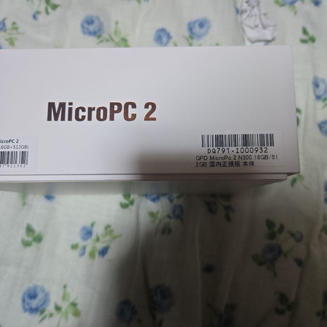 S*）様 GPD MicroPC 2 16GB/512GB