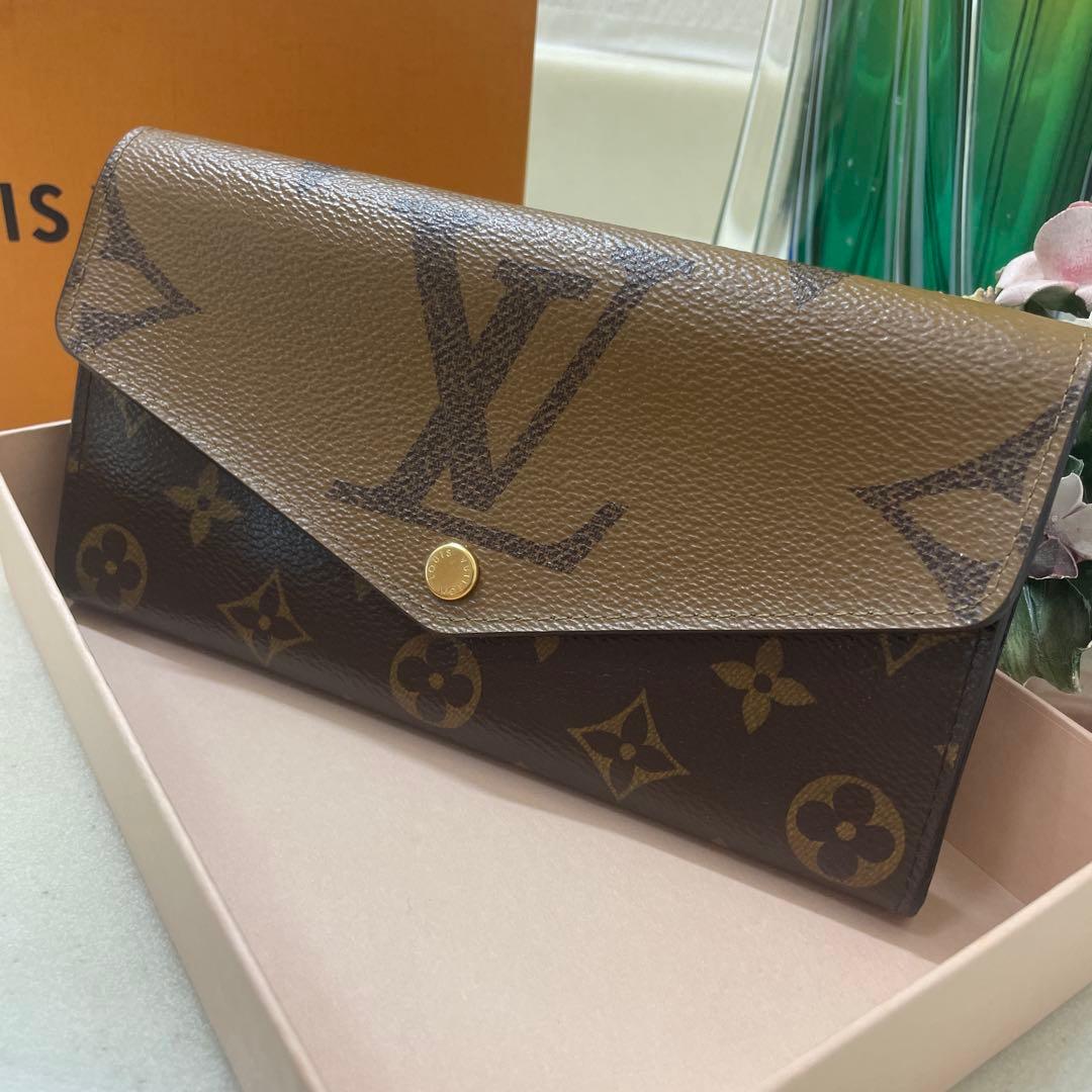 LOUIS VUITTON♡ICチップ♡ポルトフォイユ♡サラ 長財布正規品