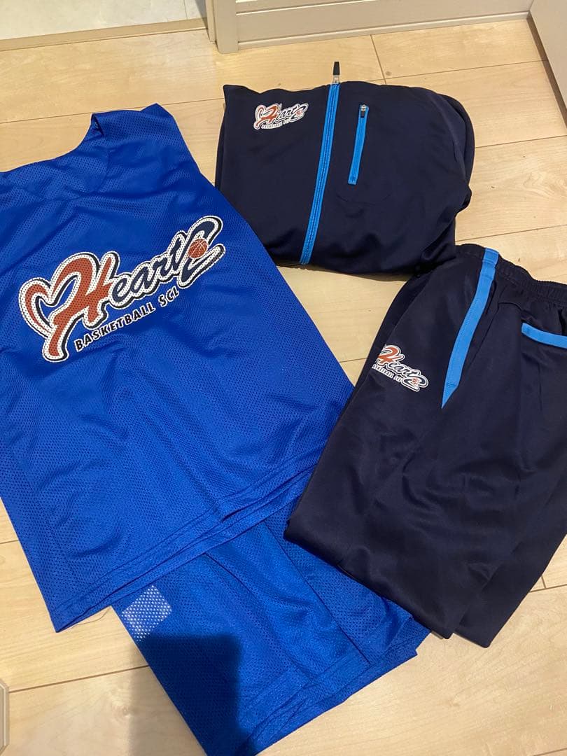 ハーツ Hearz バスケットボール ジャージユニフォーム上下セット