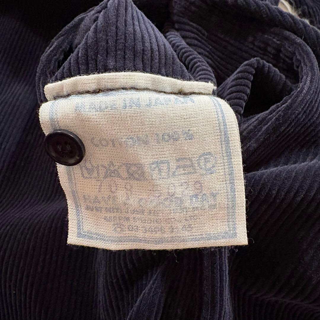 たーぼー美品✨45R コーデュロイ　フレア ドレス ワンピース