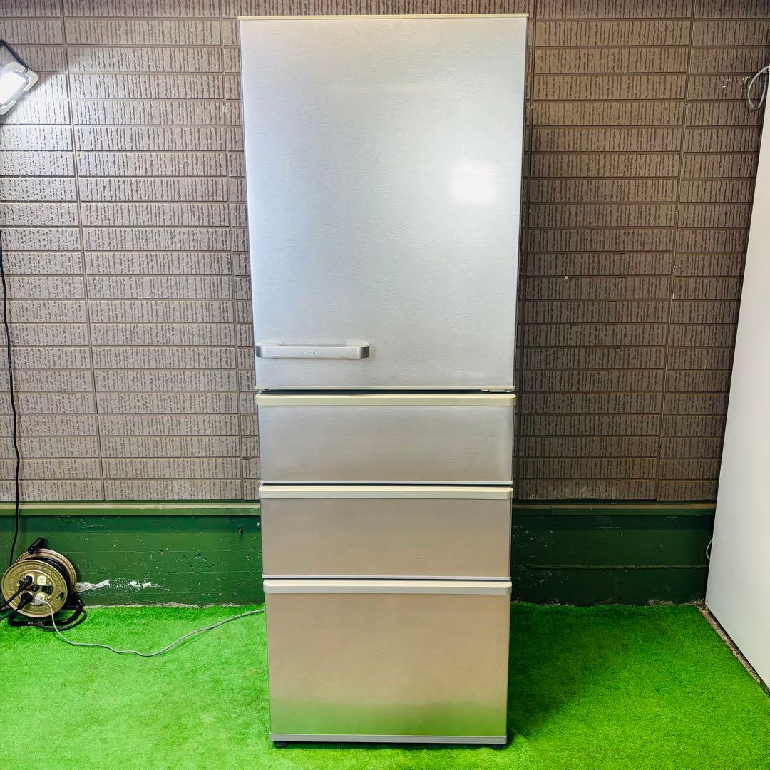 22年製 355L 冷蔵庫 大容量 人気モデル AQUA【地域限定配送無料】