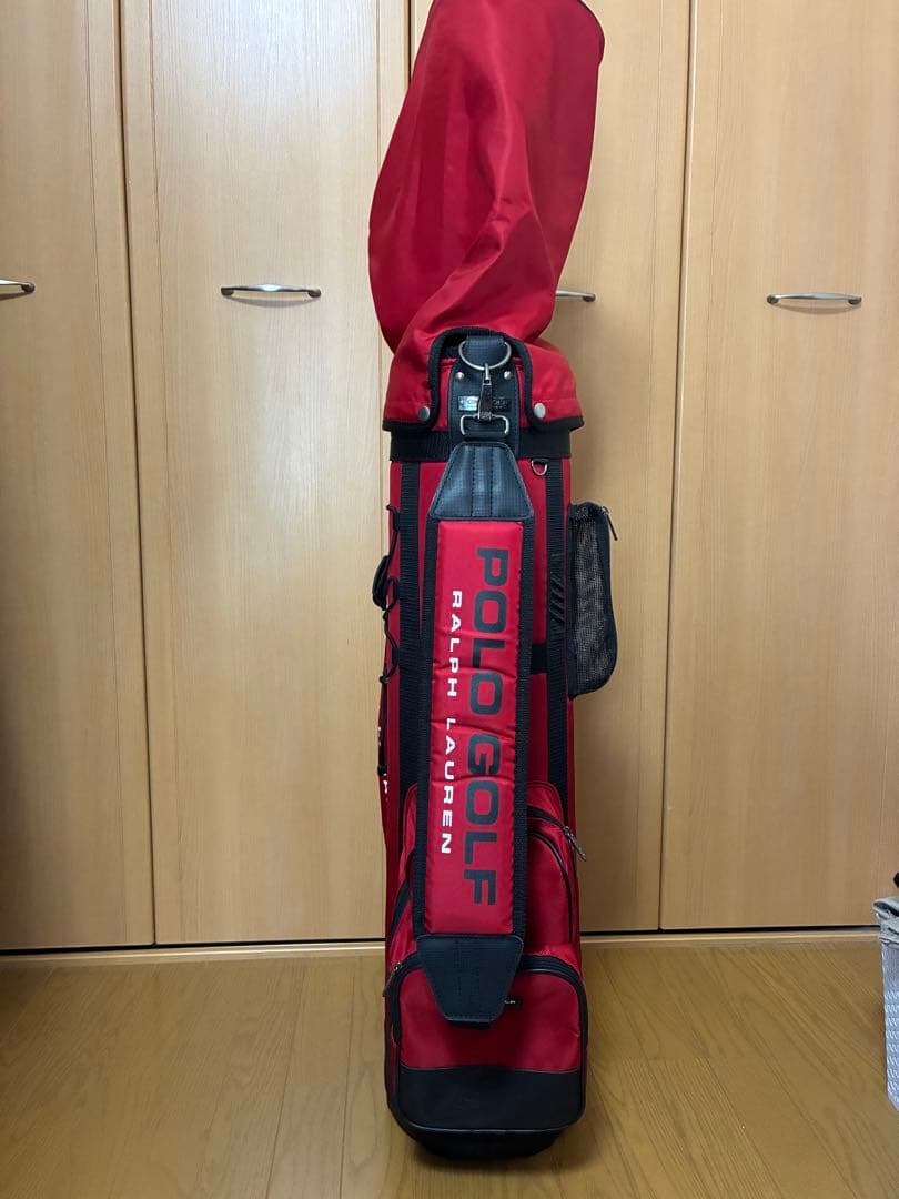 POLO GOLF 赤 キャディバッグ