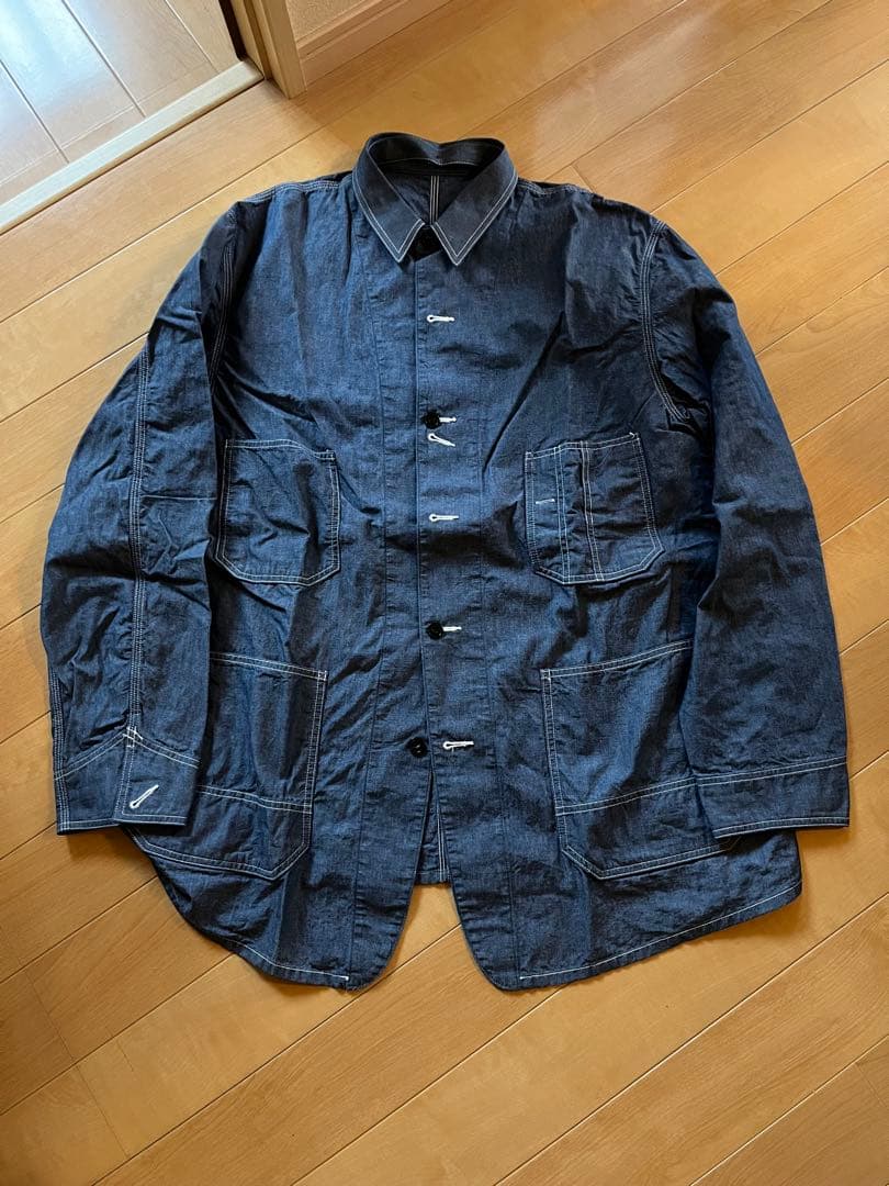 Bon Vieux オリジナル シャンブレー カバーオール
