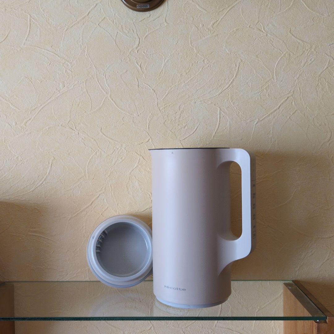 レコルト多機能電気ポット（豆乳・スープ対応）