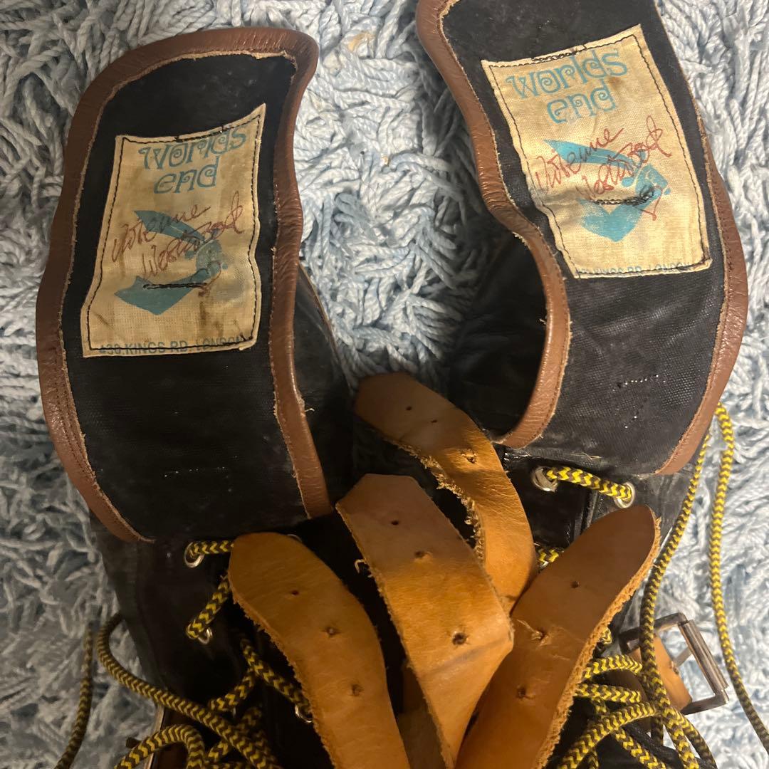 【希少】ワールズエンド パイレーツブーツ ベルトブーツ 90s
