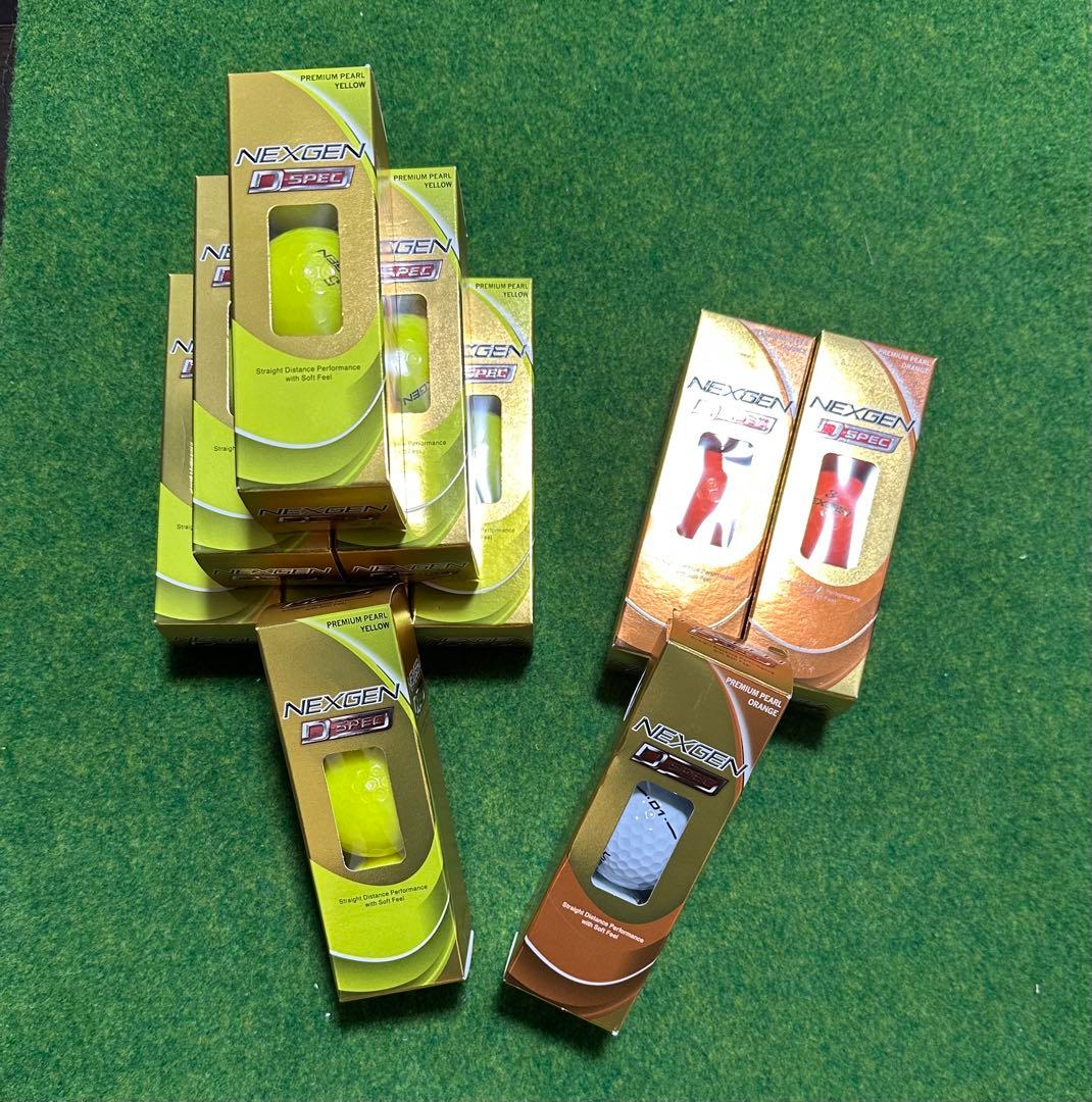 新品　NEXGEN D-SPEC ゴルフボール　10スリーブ　30球