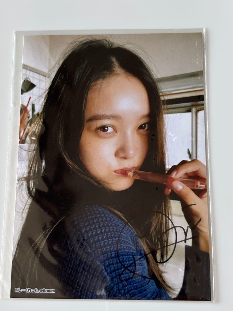 髙石あかり　ブロマイド　直筆サイン入り