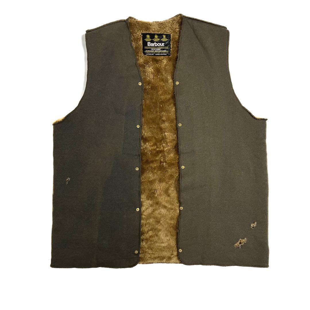 90s Barbour 3ワラント バブアー ライナー ベスト C40