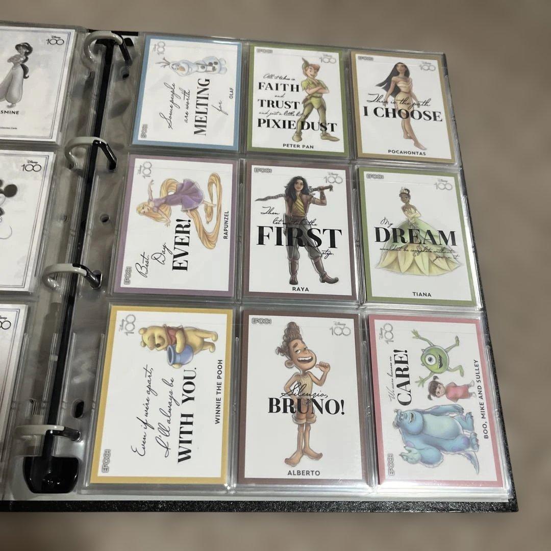 ディズニー100 エポック　Epoch トレーディングカードセット　87枚