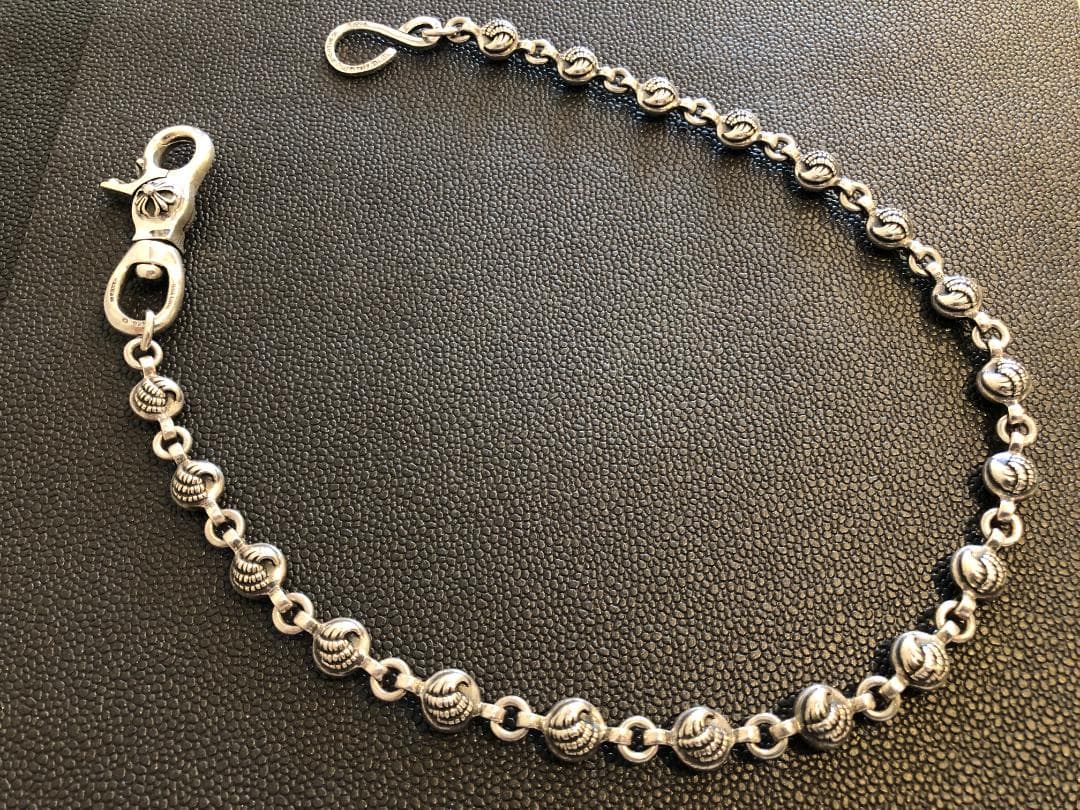 SV925 シルバー　ウォレットチェーン　ベアクロー　CH クリップ