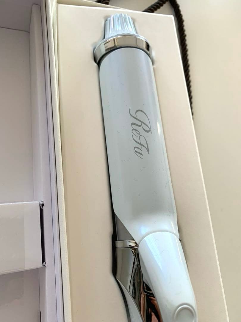 リファ ReFa カールヘアアイロン ホワイト 38mm RE-AV-02A