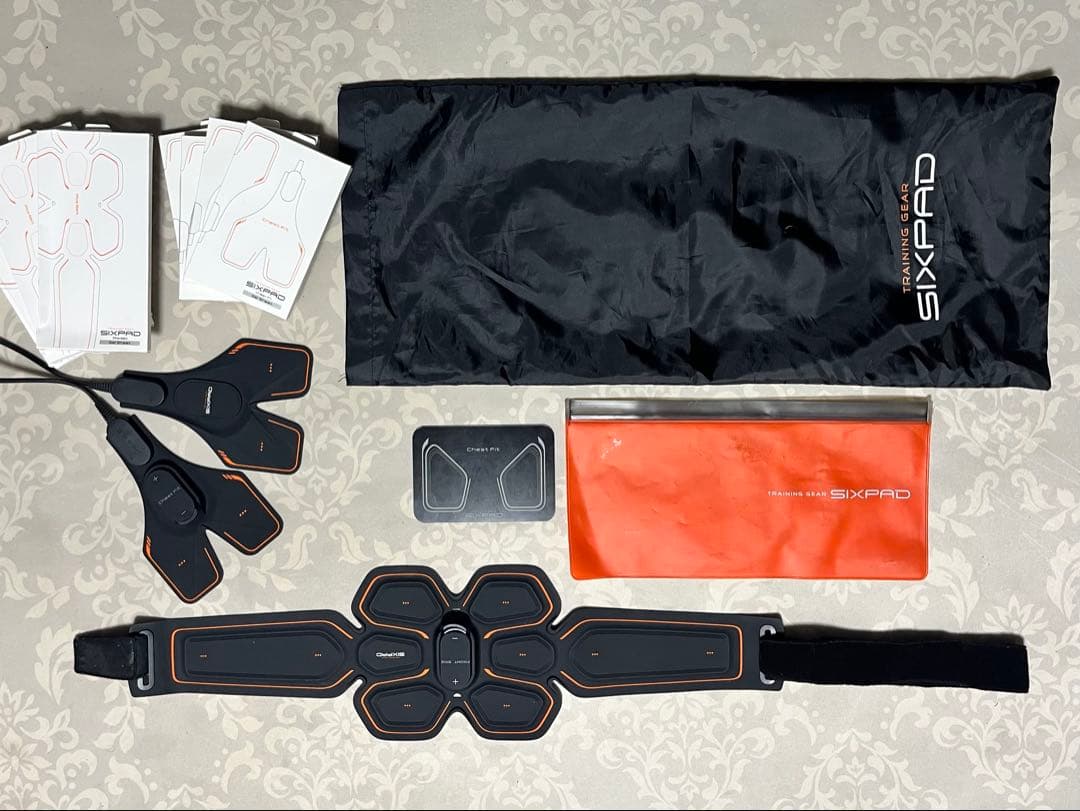 SIXPAD「Abs Belt」&「Chest Fit」セット：ジェルシート付