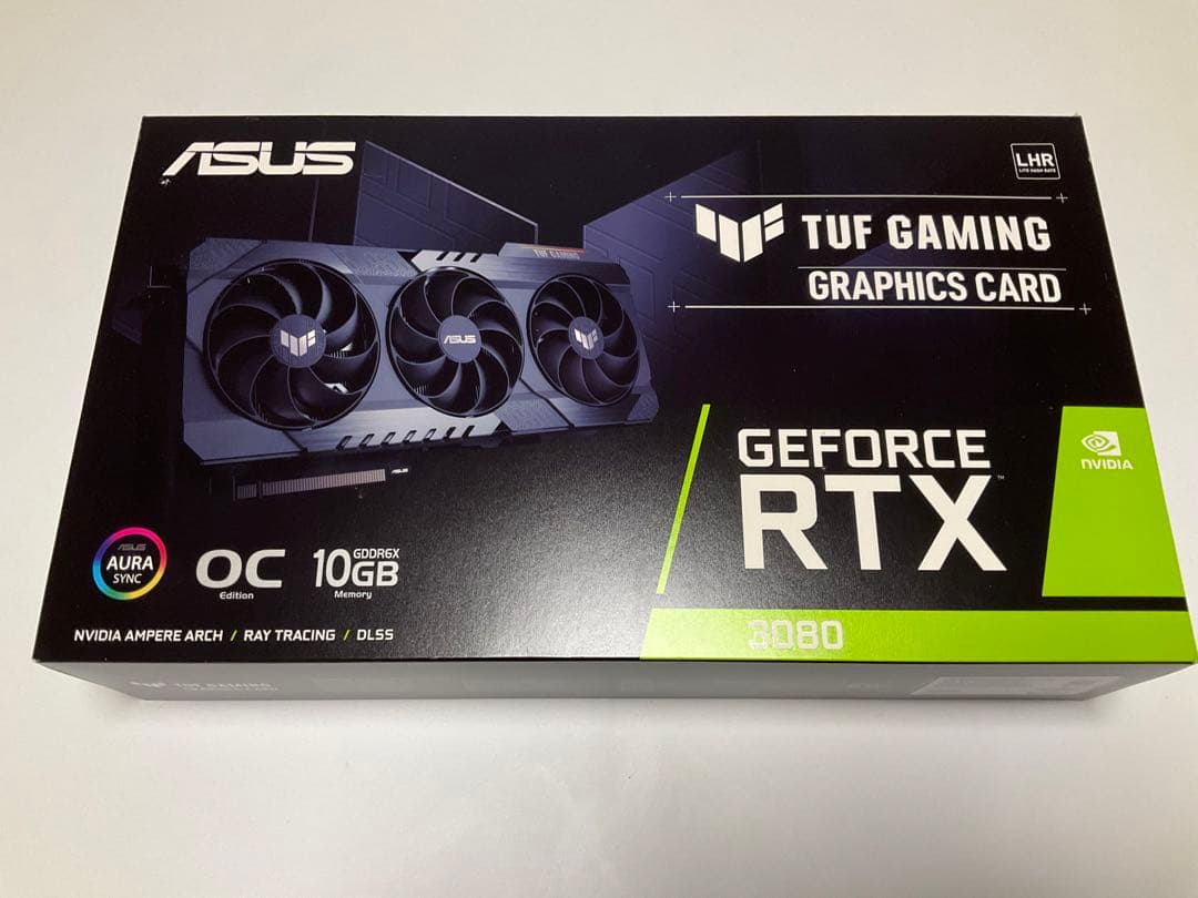 グラフィックボード・グラボ・ビデオカード ASUS TUF-RTX3080-O10G-V2-GAMING LHR