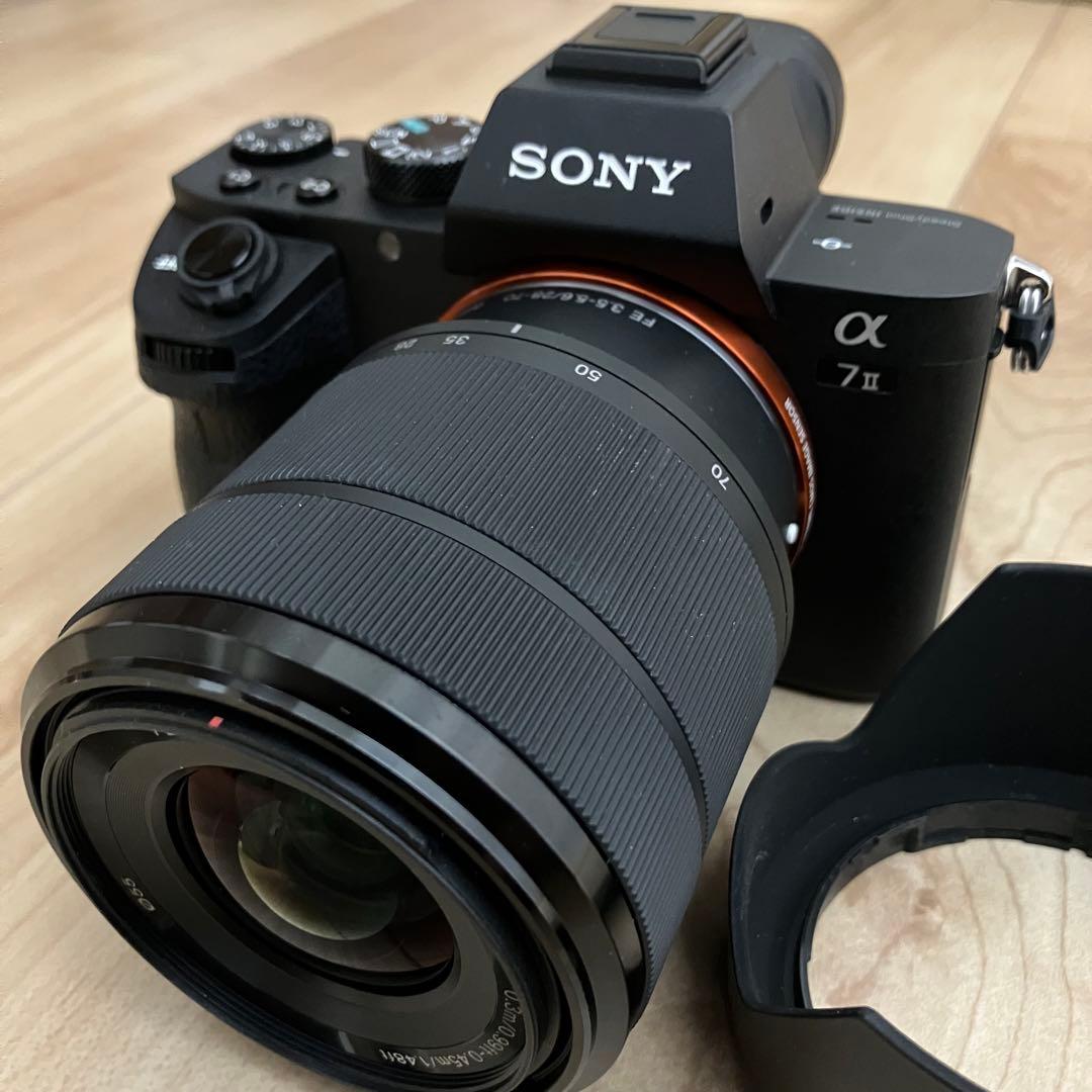SONY α7 II ILCE-7M2K ズームレンズキット ショット3116回