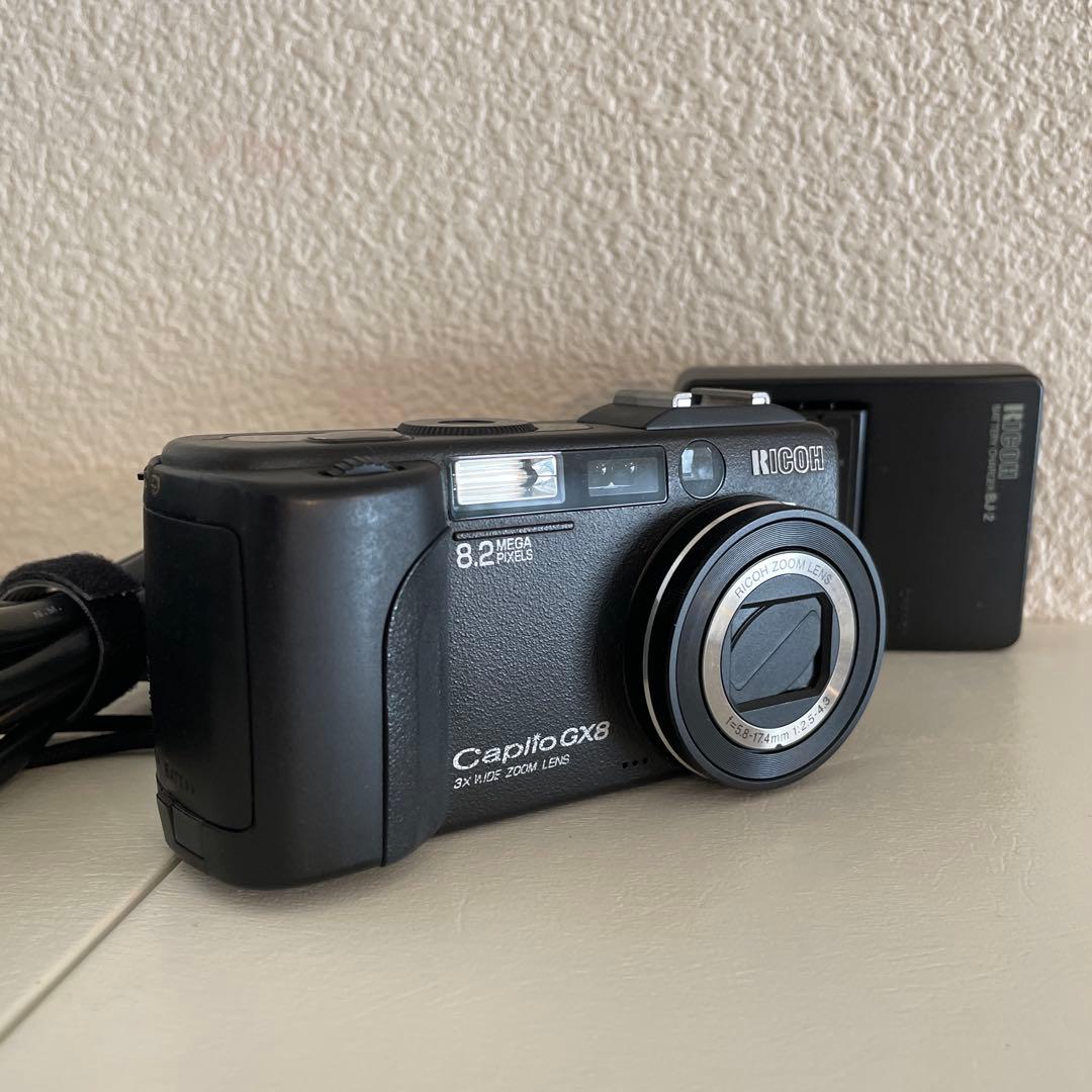 動作確認済 Caplio GX8 バッテリーチャージャーBJ-2付属