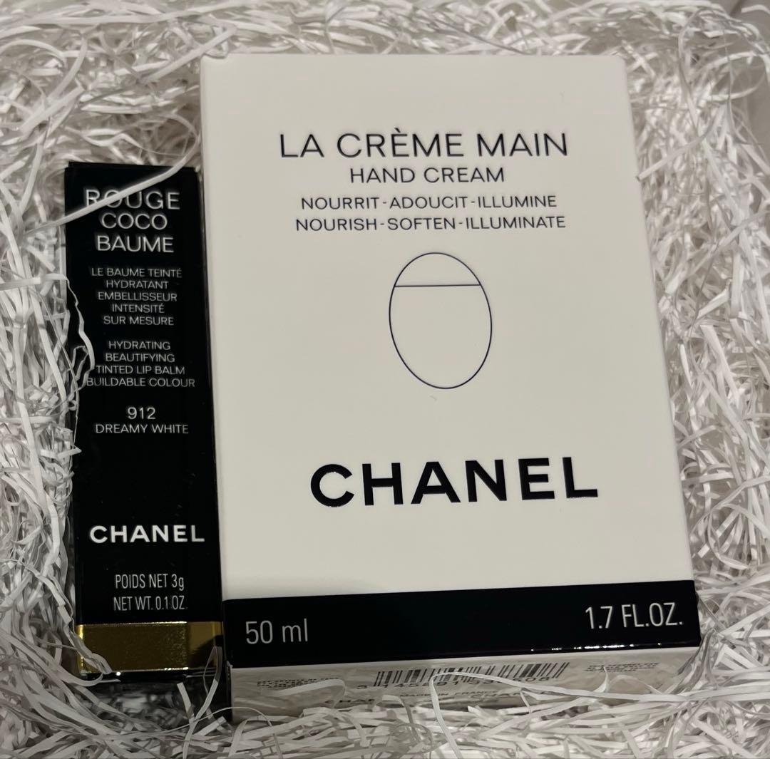 CHANEL 2点セット　ハンドクリーム リップクリーム ギフトセット
