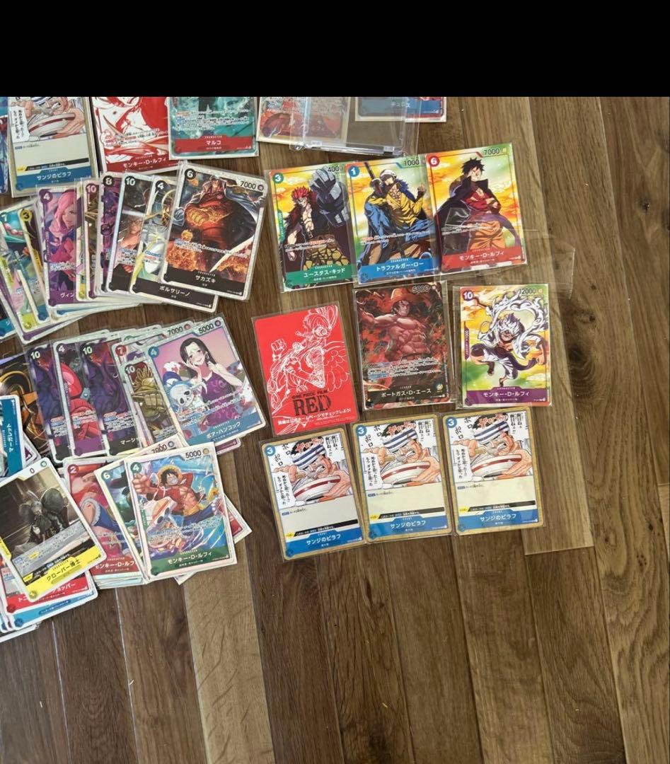ワンピースカード　パラレル46枚、ノーマルまとめ売り　引退品　超お得！！！！