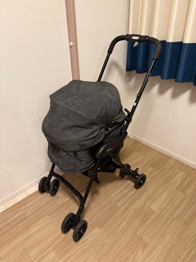 コムペット ペットカート グレー　milimili lite α