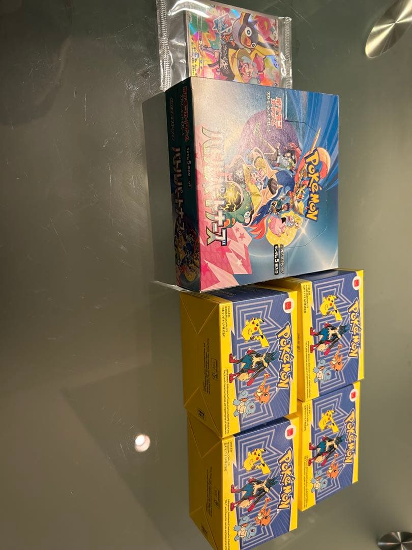 ポケモンカード初回限定バトルパートナーズ 新品未開封プロモ付　マクドおもちゃ付き