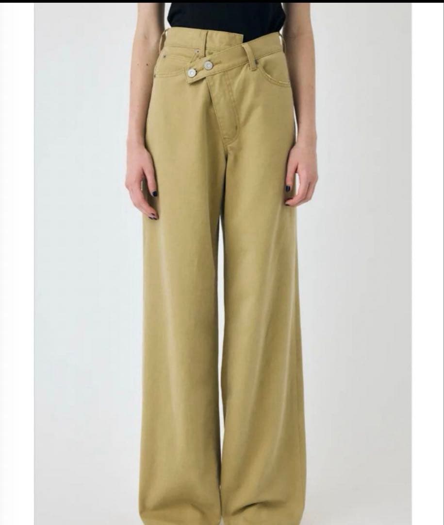 moussy CROSS CHINO WIDE STRAIGHT サイズ1