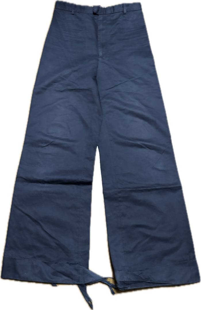 maison margiela ワイドレッグ バギーフレア スラックス