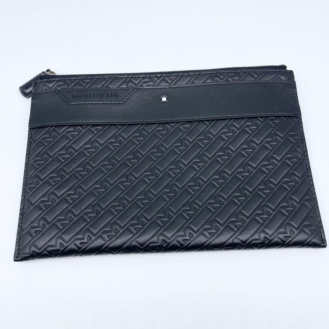 【未使用】MONTBLANC M_GRAM 4810 ミディアム 革 黒