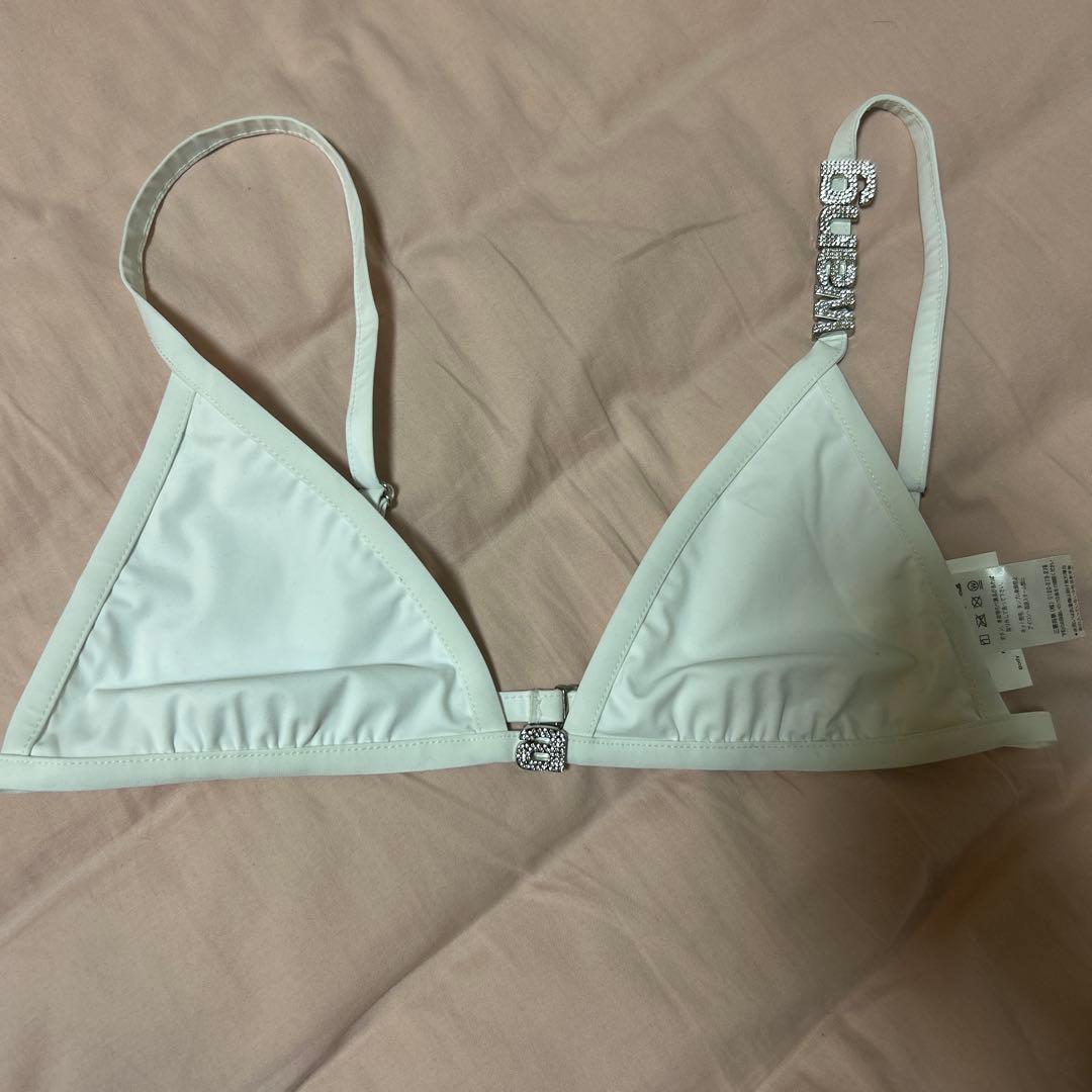 水着・ラッシュガード alexander wang swimwear top white