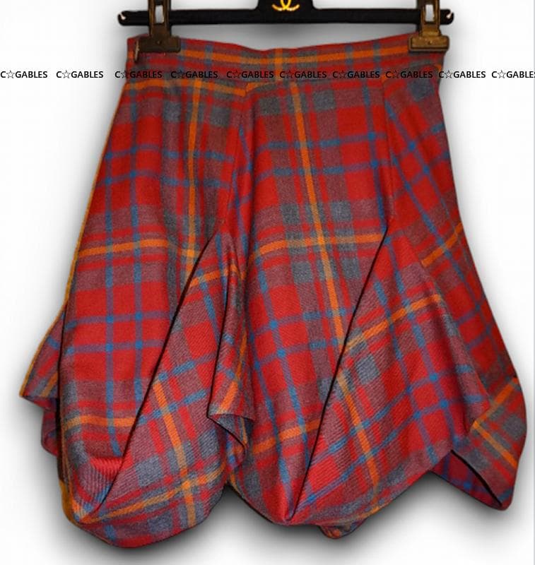 ★美品★ヴィヴィアンウエストウッド　チェック柄　バルーンスカート